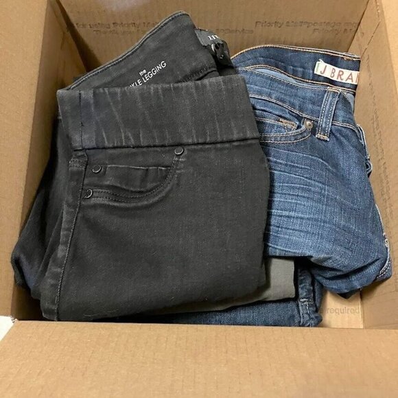 5 lb Reseller Mix Lot Pants and Jeans Assorted Sizes Styles And Brands - Picture 3 of 4